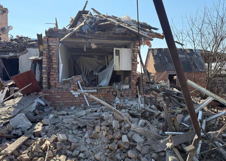 Russian shelling of Nikopol district on March 21