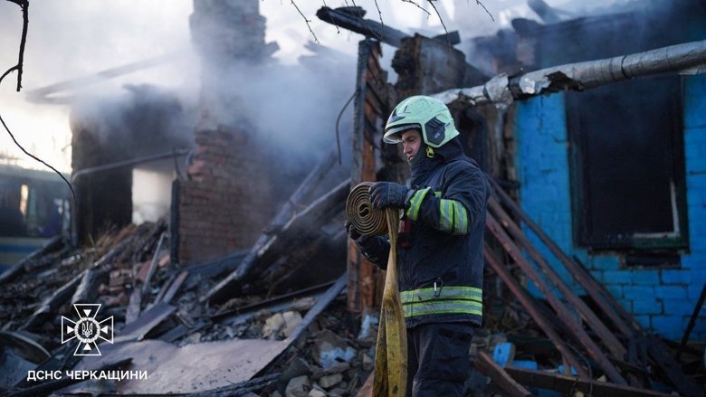 Черкаси після обстрілу
