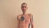 National Guard soldier Petrovskyi before and after Russian captivity