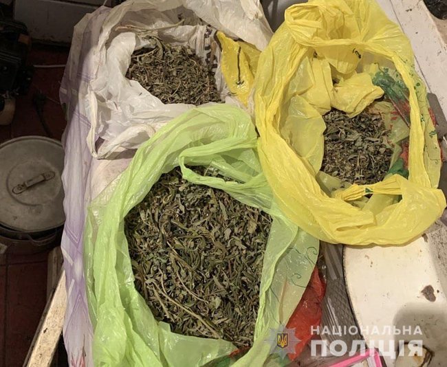 Пістолети, набої і наркотики виявили в мешканця Словянська 04