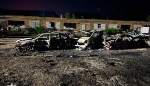 Нічний удар РФ балістикою по Києву: три людини постраждали. ФОТОрепортаж