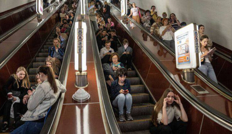 Під час нічної атаки в київському метро укривалося понад 23,5 тисячі людей, - КМДА
