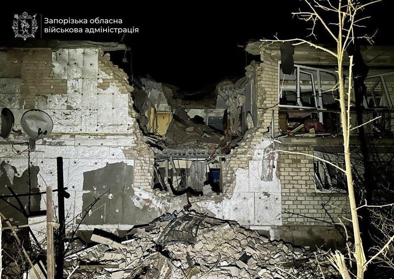 Shelling in Zaporizhzhia