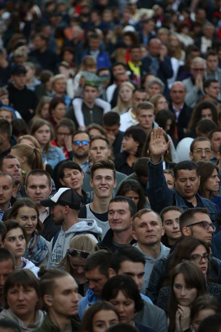 Только на фундаменте христианских ценностей можно построить могущество нашего государства, - Турчинов на Празднике Благодарения в Киеве 05