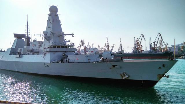 NATO ships enter Odesa port 01 NATO ships enter Odesa port 01