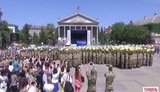 Воїни 44-ї артилерійської бригади урочисто повернулися до місця постійної дислокації в Тернопіль. ВIДЕО