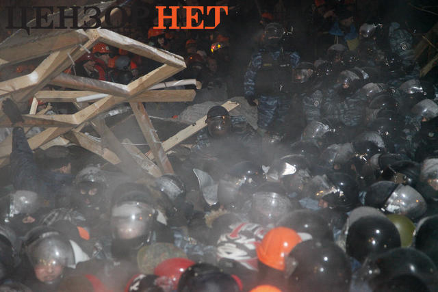 штурм евромайдана