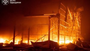 Вночі РФ атакувала Одесу: пошкоджено об’єкт інфраструктури. ФОТОрепортаж (оновлено)