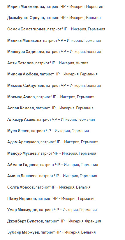 Уряд Ічкерії закликає демократичний світ ухвалити акти про невизнання окупації їхньої території Росією 03