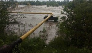 Паводки на Західній Україні: без газу залишилися 10 тисяч осіб