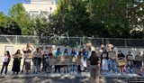 Десятки людей вышли на акцию с требованием вернуть Федорова в Праге. ФОТОРЕПОРТАЖ