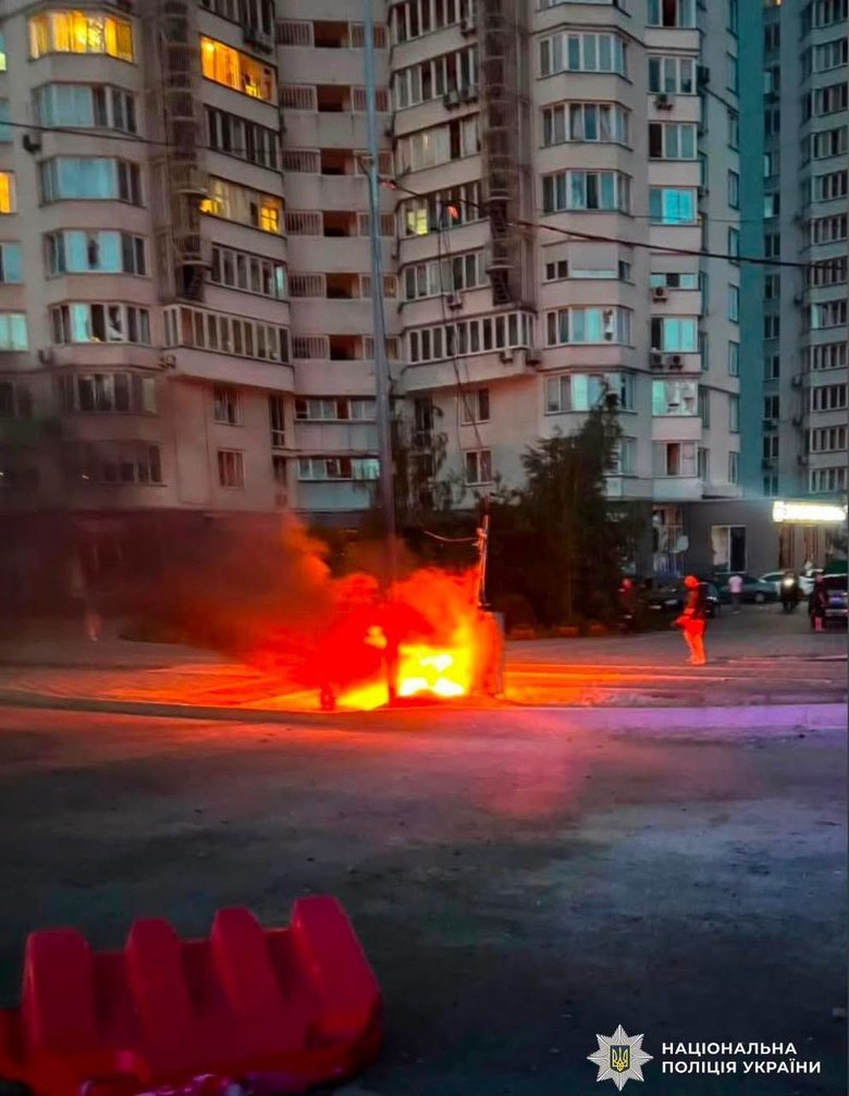 Київ після обстрілу