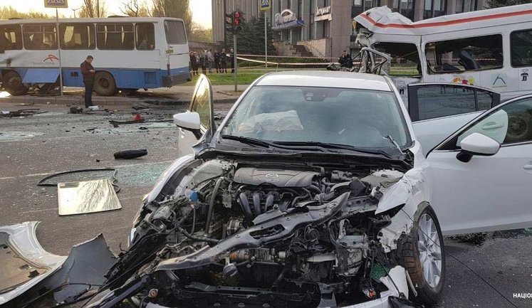 Deadly car crash in Kryvyi Rih claims eight lives, four of over 18 injured in grave condition, - National Police. VIDEO&PHOTOS