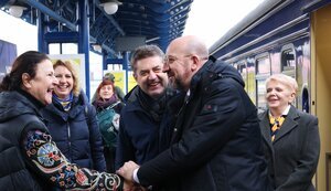 Глава Евросовета Мишель прибыл в Киев. ФОТО