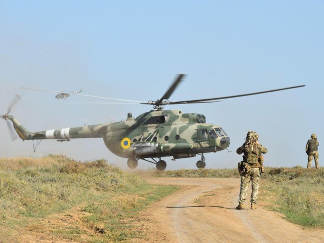 Головне завдання - знищити морський десант противника, - десантники і вертолітники ЗСУ провели навчання на Херсонщині 02 Головне завдання - знищити морський десант противника, - десантники і вертолітники ЗСУ провели навчання на Херсонщині 02
