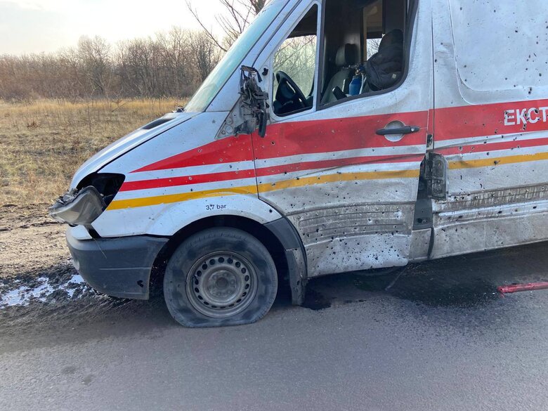 удар по швидкій у Куп'янську
