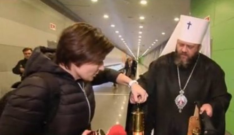 Holy Fire brought to Kyiv. VIDEO