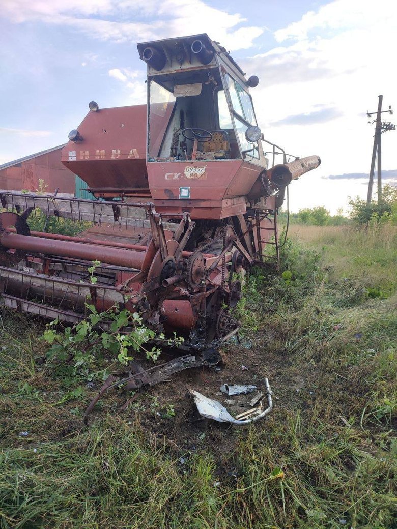 The aftermath of Russian strikes on the Chernihiv region on 9–10 July