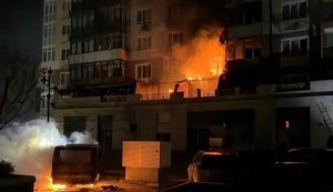 Атака РФ на Умань и Черкассы: пять пострадавших, повреждено многоэтажное здание. ФОТОРЕПОРТАЖ