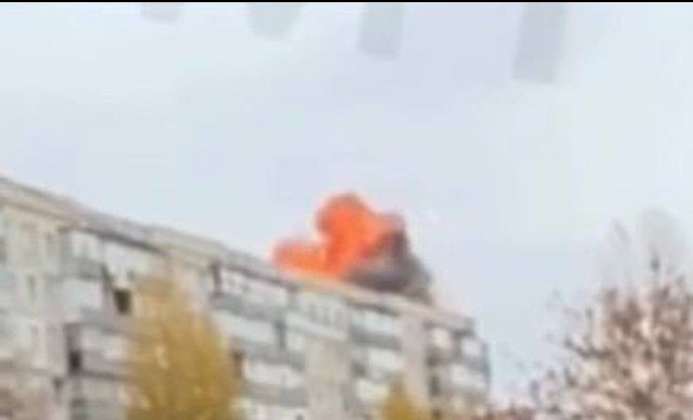 Удар по багатоповерхівці в Сумах