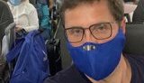 "Слугу народу" Холодова не пускали на рейс SkyUp, але він все ж прилетів до Києва. ВІДЕО+ФОТОрепортаж