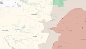 Enemy advances near Dorozhnie in Donetsk region – DeepState. MAP