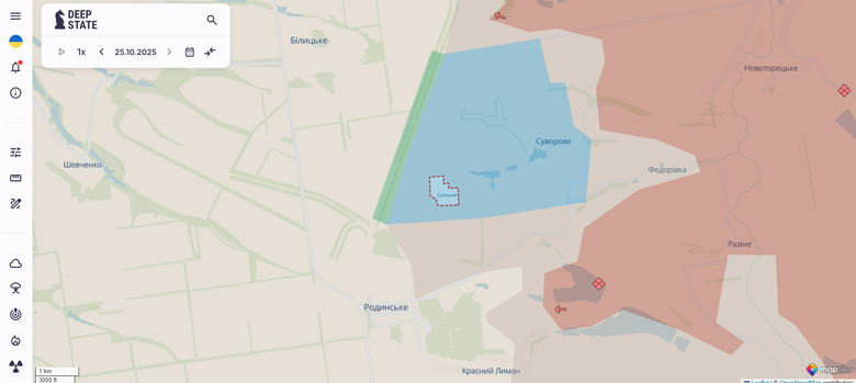 Sukhetske map