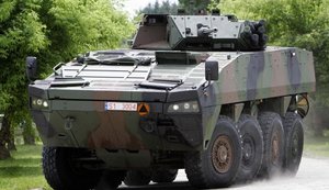 Patria armored personnel carrier