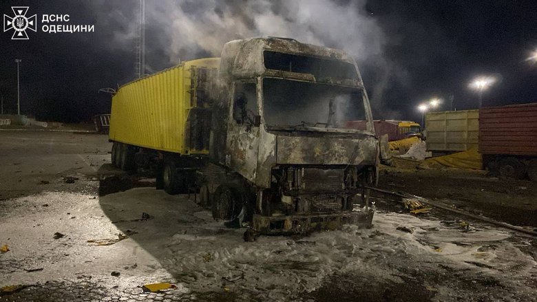 Дроновий удар по Одещині