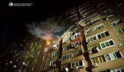 удар окупантів по багатоповерхівці у Дніпрі