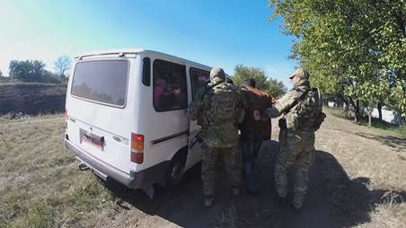 сбу задержание боевик