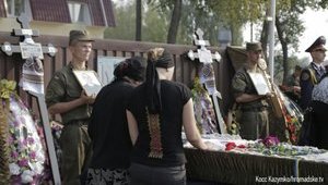 Last tribute paid to national guards Slastnikov and Kostyna. PHOTOS