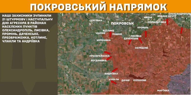 Бойові дії на Покровському напрямку