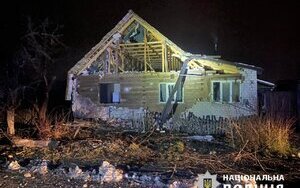 Chernihiv police record the consequences of the Russian attack on the evening of December 5