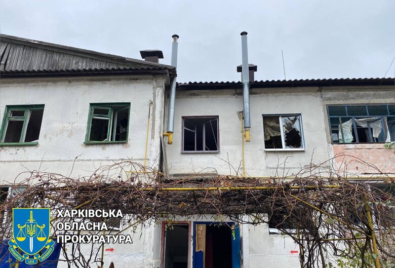 Consequences of enemy air strike on Kupiansk district: houses and private enterprise damaged 04