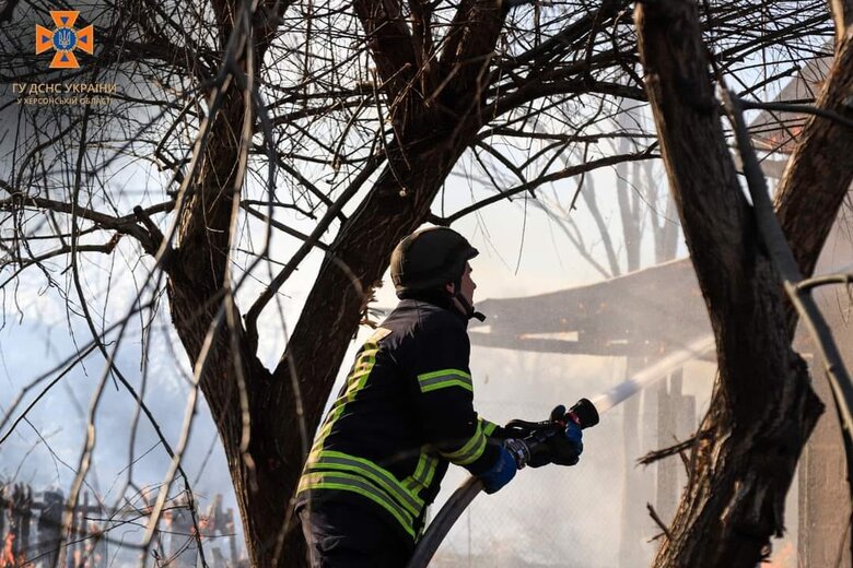 Consequences of enemy shelling of Kherson region 05