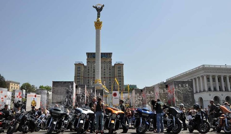 ''Freedom Diversity'': Ukrainian bikers rode in downtown Kyiv. PHOTOS+VIDEO