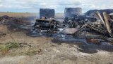 The enemy attacked road workers whilst they were repairing the roads