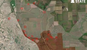 РФ посилює штурмові дії в районі Степногірська на Запорізькому напрямку, - DeepState. ФОТО