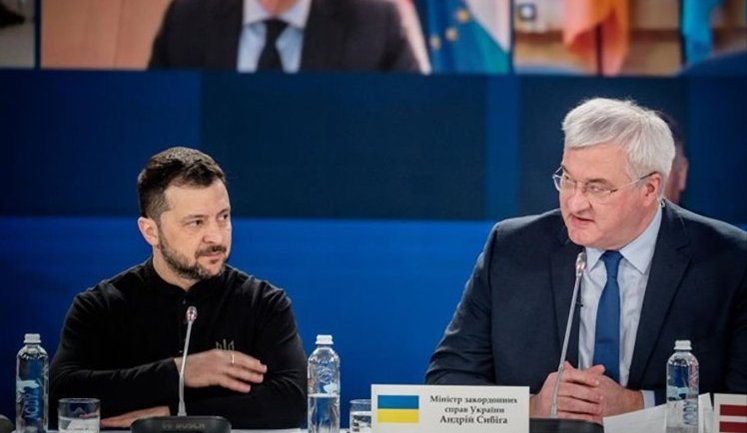 Zelenskyy denied rumours about dismissal of Foreign Minister Sybiha