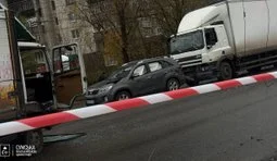 Удар РФ по перехрестю в Сумах