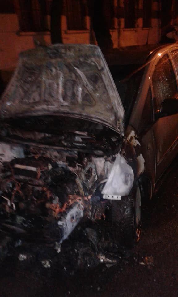 Журналистке Радио Свобода Терещук сожгли автомобиль во Львове 01