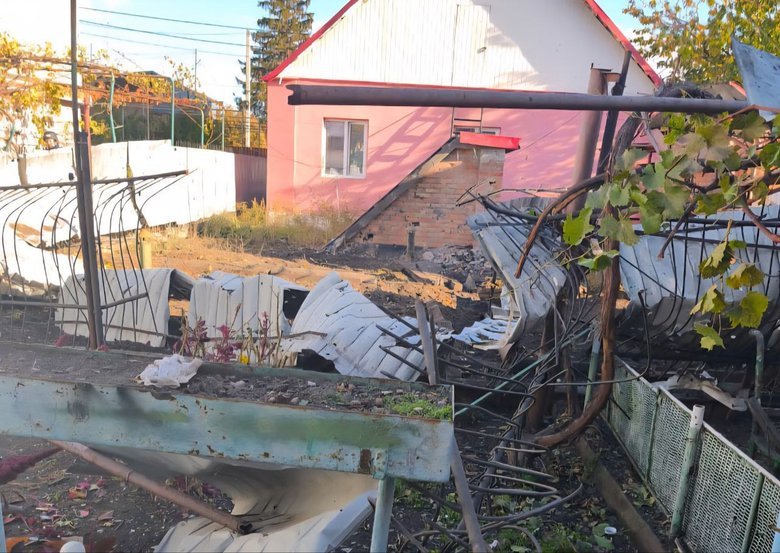 Shelling of the Nikopol district on 25 October 2025