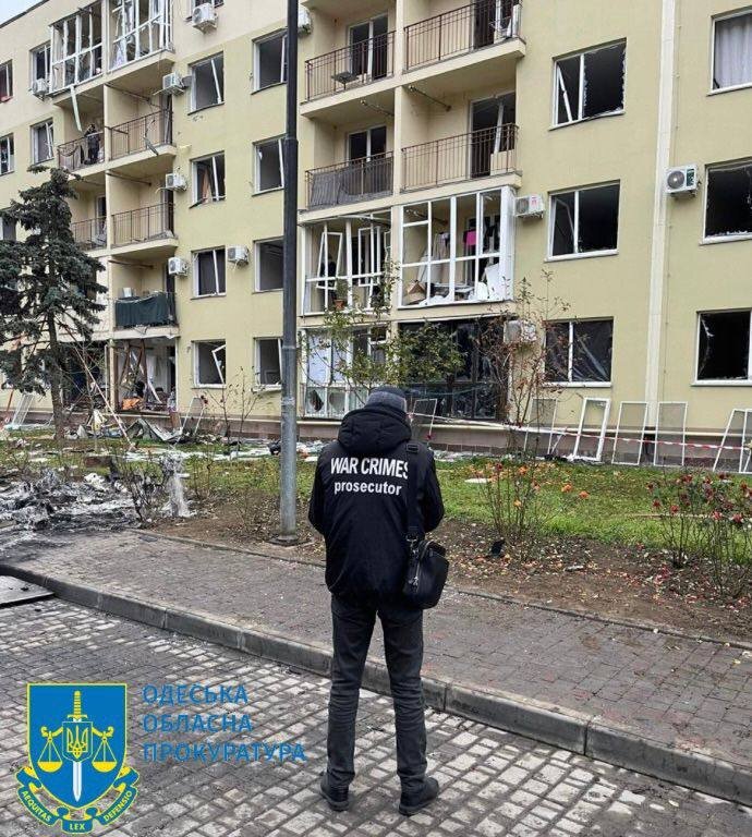 наслідки обстрілу Одеси