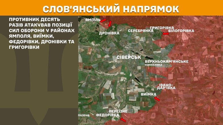 Фронт Украины: отчет о суточных боевых действиях