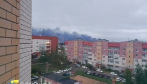 Горить нпз у Кстово