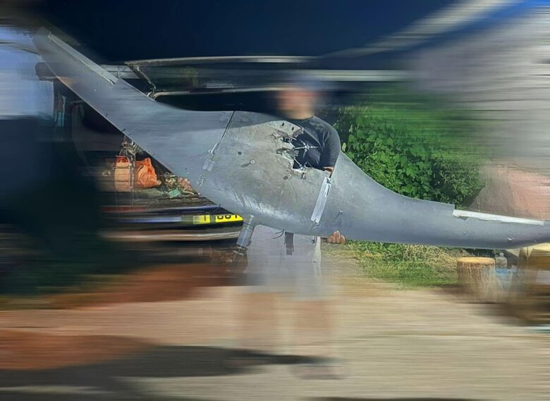 The National Guard destroys enemy equipment