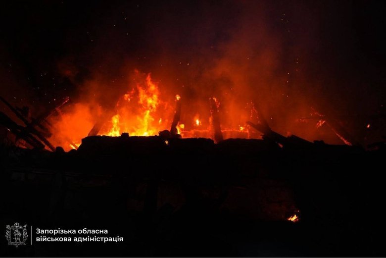 Росія атакувала Запорізьку область