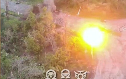 Окупант під час руху на мотоциклі підірвався на міні, встановленій спецпризначенцями 