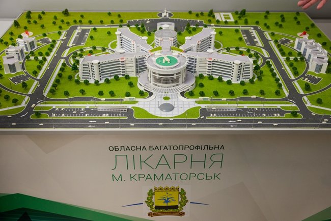 Строительство новой больницы в Донецкой области оценили в 8 миллиардов 01